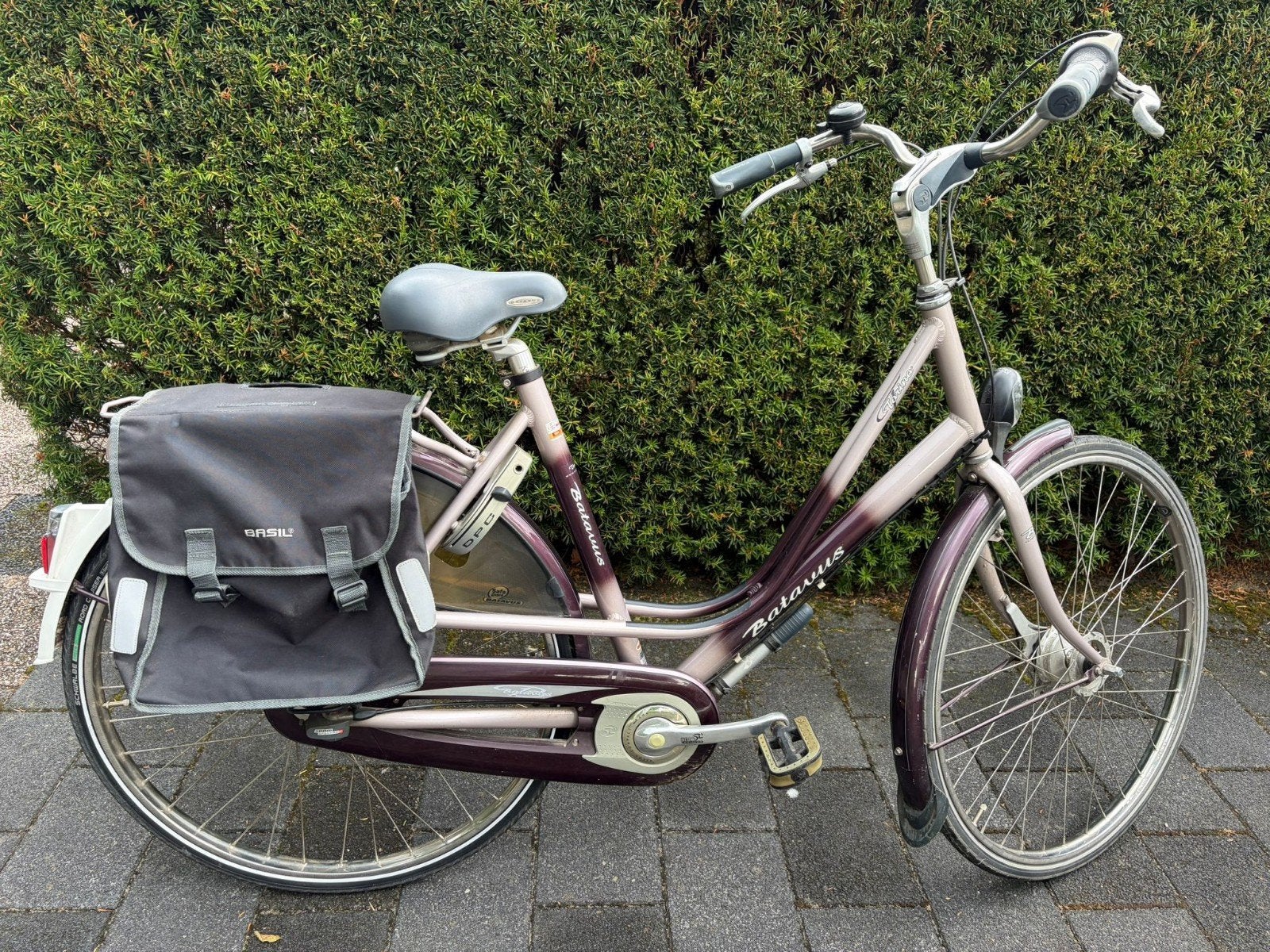 Damesfiets, Batavus Torino, 54 cm, Fietsen en Brommers, Fietsen | Dames | Damesfietsen, Ophalen, Versnellingen, Batavus, Trommelrem
