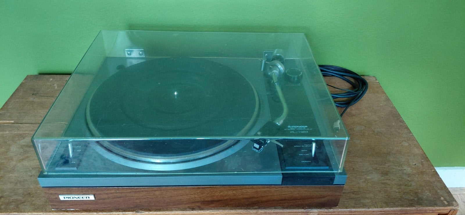 Pioneer PL-112D Platenspeler - Vintage Belt Drive, Audio, Tv en Foto, Platenspelers, Ophalen, Gebruikt, Pioneer