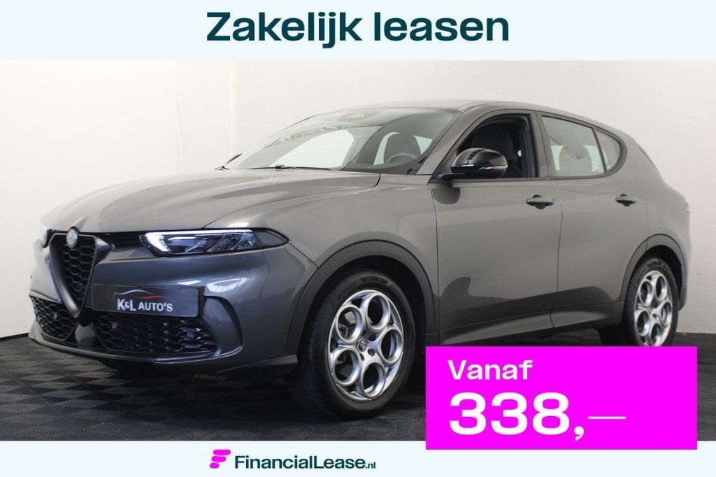 Alfa Romeo Tonale 1.5T Hybrid Sprint |Navi|Leder|, Gebruikt, 4 cilinders, 700 kg, Leder en Stof