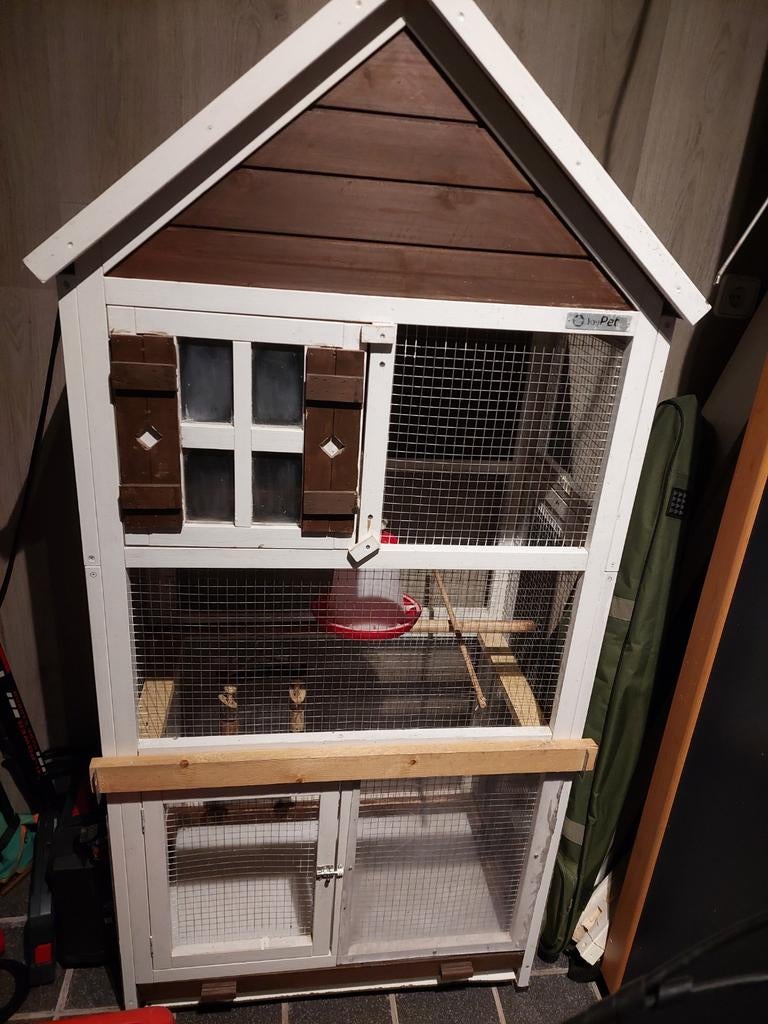 Te koop vogelkooi, Dieren en Toebehoren, Ophalen, Zo goed als nieuw, Metaal