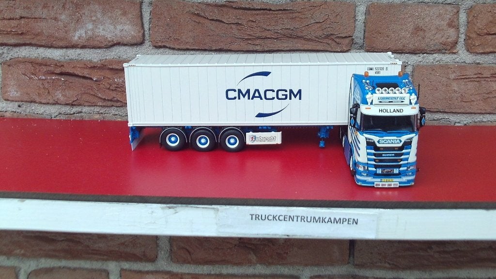 Tekno  Scania  Next  Gen  S Serie  van  Lubrecht., Ophalen of Verzenden, Nieuw, Bus of Vrachtwagen, Tekno