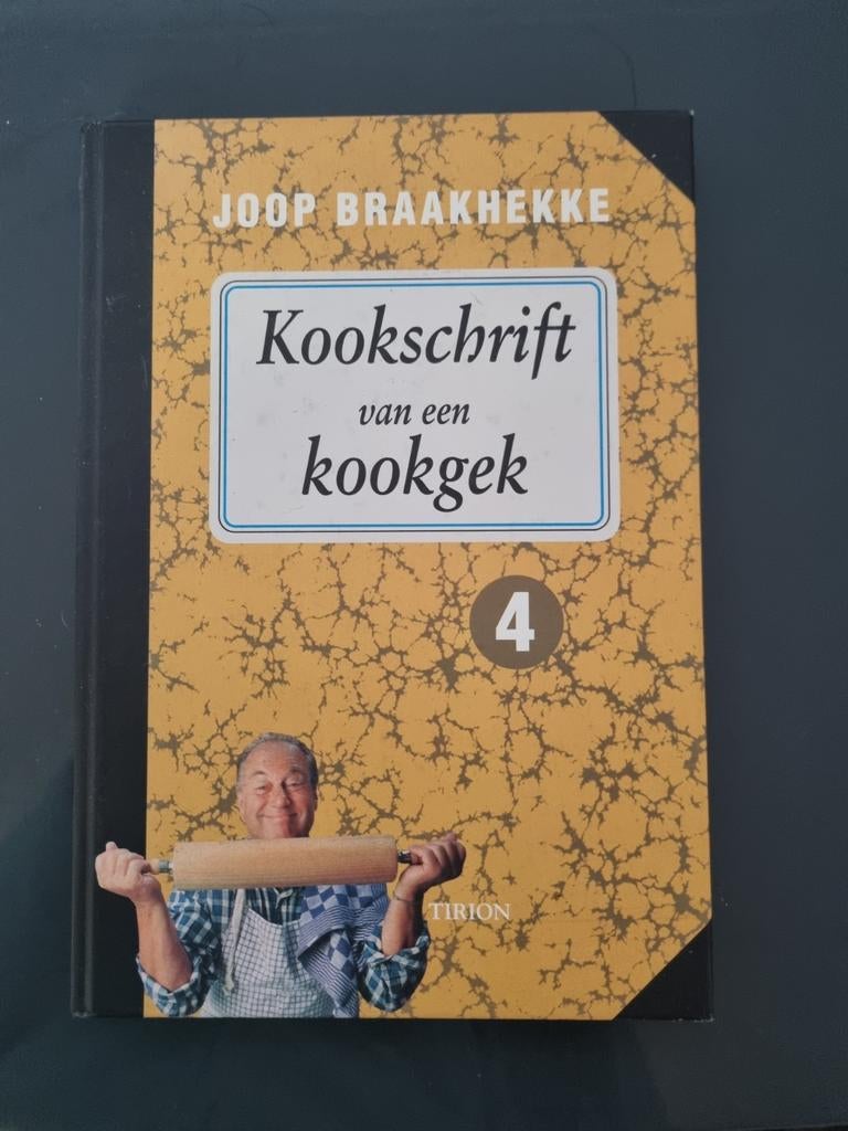 Kookschrift van een kookgek - Joop Braakhekke (deel 4), Boeken, Kookboeken, Gelezen, Verzenden, Hoofdgerechten, Joop Braakhekke