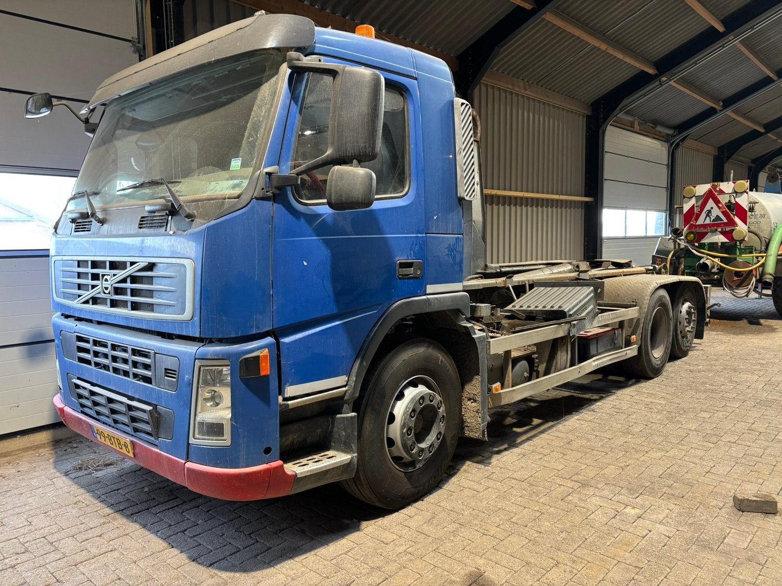 Volvo fm haakarm containerauto, Auto's, Automaat, Blauw, Diesel, Particulier