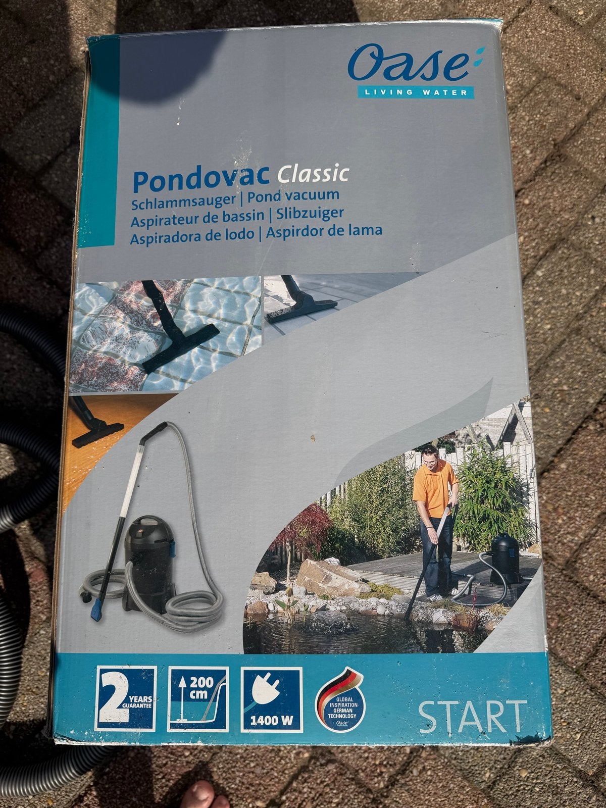 Oase Pondovac Classic Vijverstofzuiger - Nieuw in doos, Tuin en Terras, Ophalen, Nieuw, Vijverstofzuiger