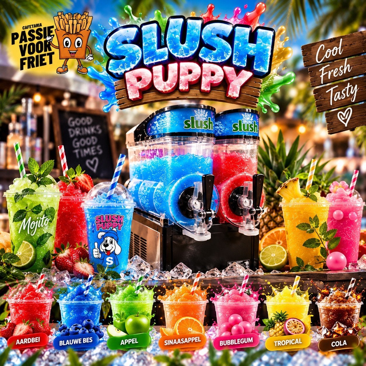Slush Puppy: Verfrissende Drankjes in Diverse Smaken, Ophalen, Overige