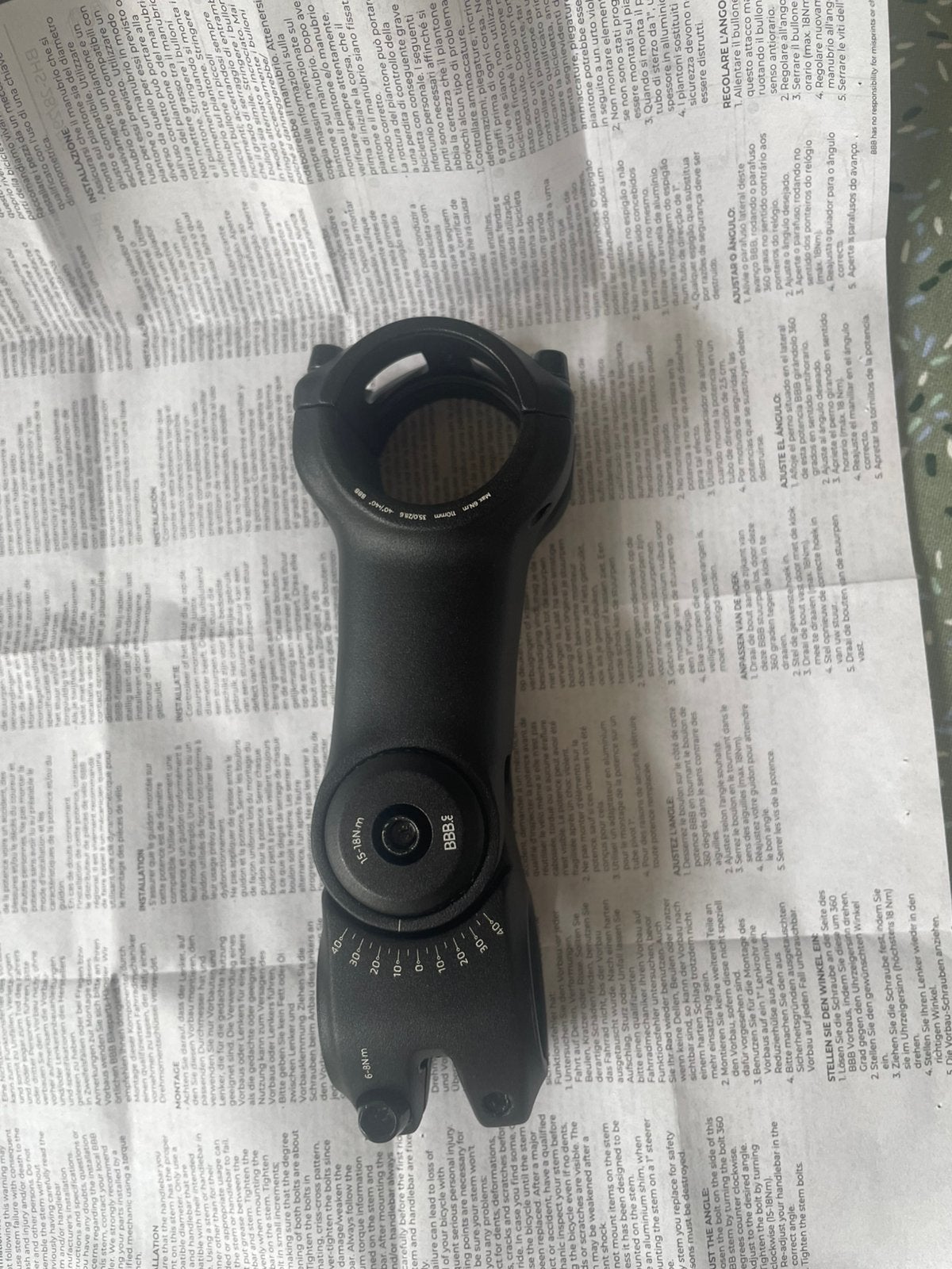 BBB Cycling Stuurpen Verstelbaar, Ophalen of Verzenden, Nieuw, Racefiets