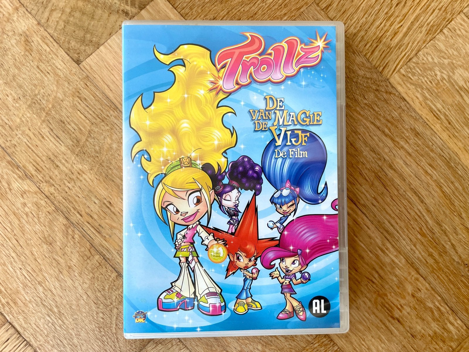 Trollz - De Magie van de Vijf op DVD (krasvrij, met NL), Tekenfilm, Zo goed als nieuw, Alle leeftijden, Amerikaans