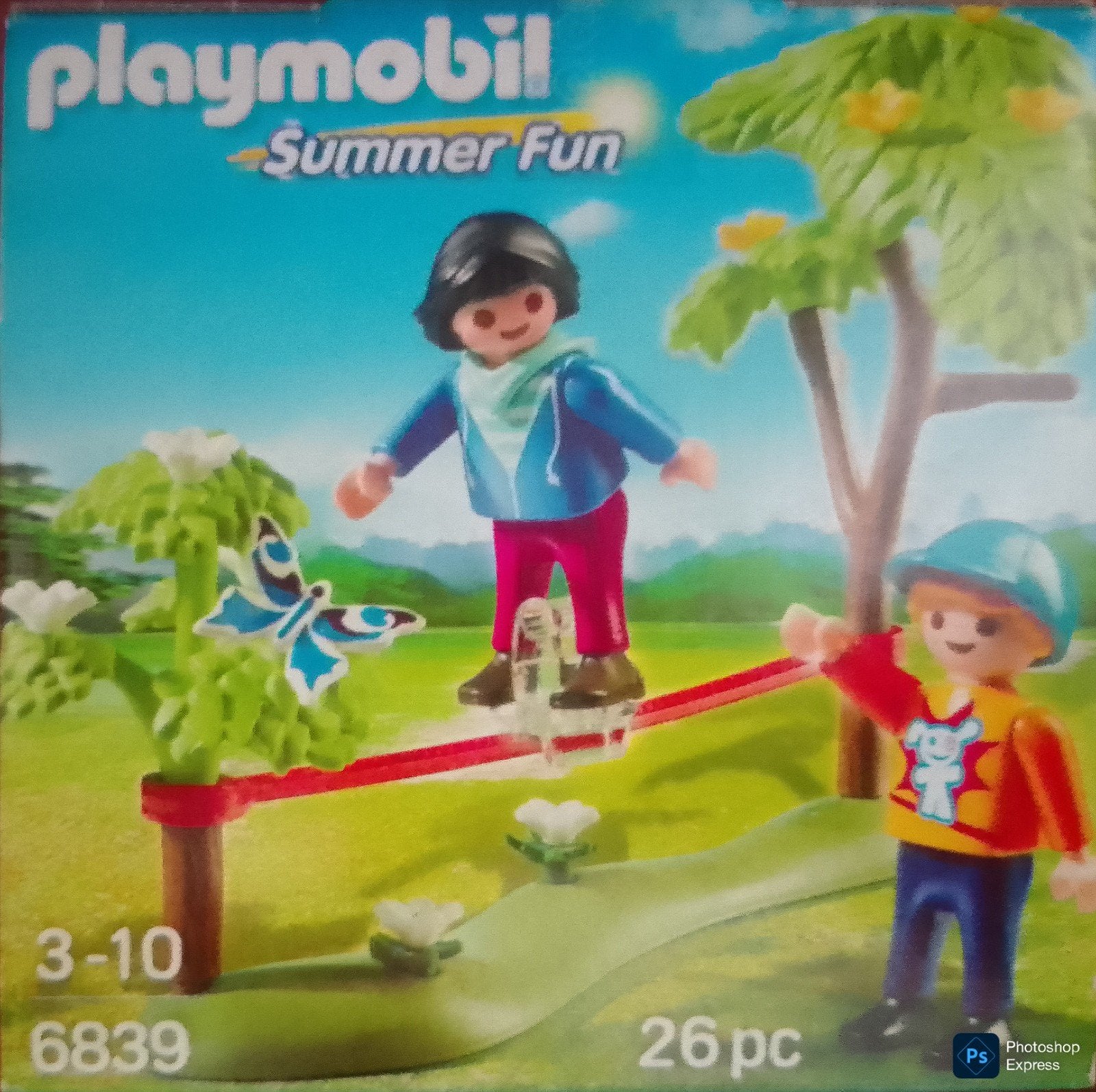 Summer Fun Kinderen Met Slackline 6839, Ophalen of Verzenden, Gebruikt, Complete set
