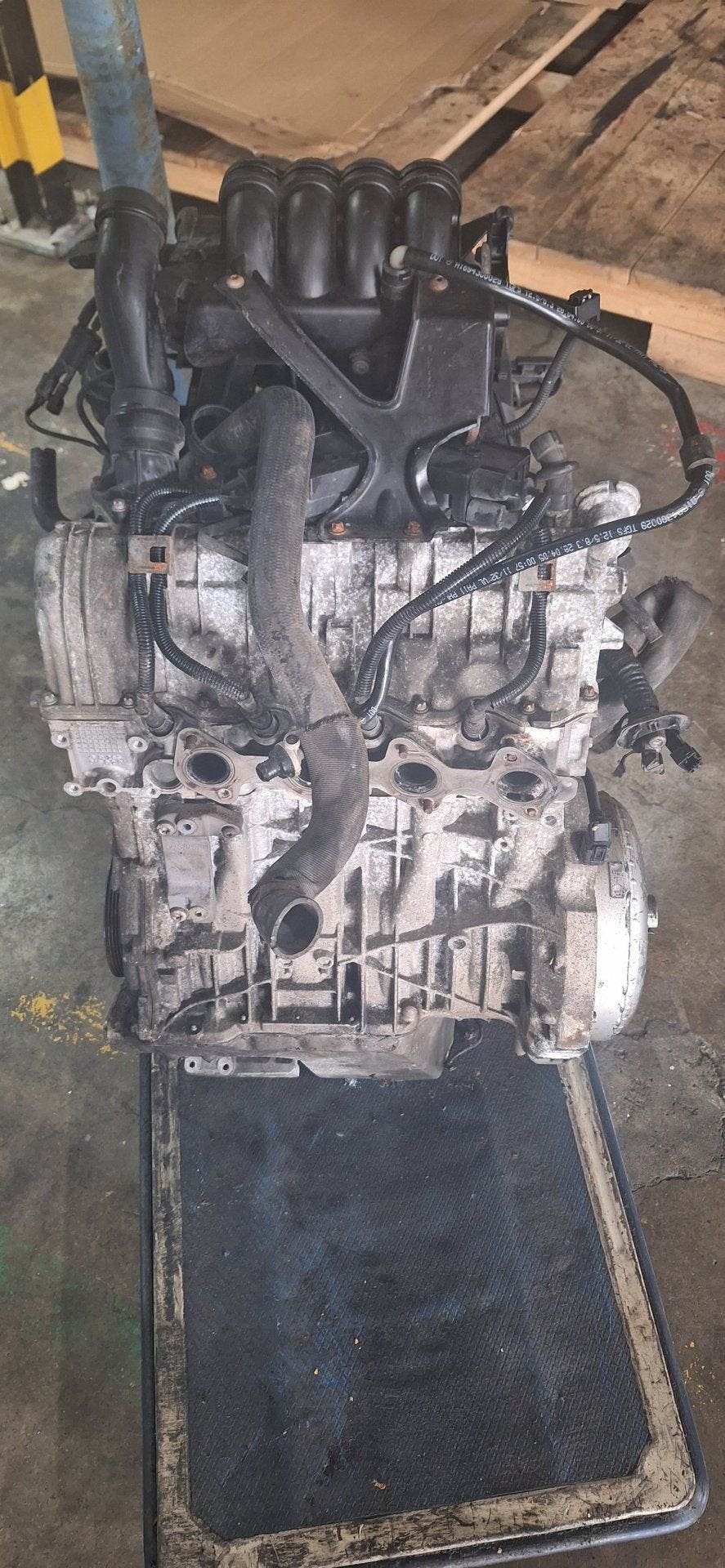 ercedes-Benz Motorblok (M266-serie) inclusief koppelomvormer, Gebruikt, -, -, Ophalen of Verzenden