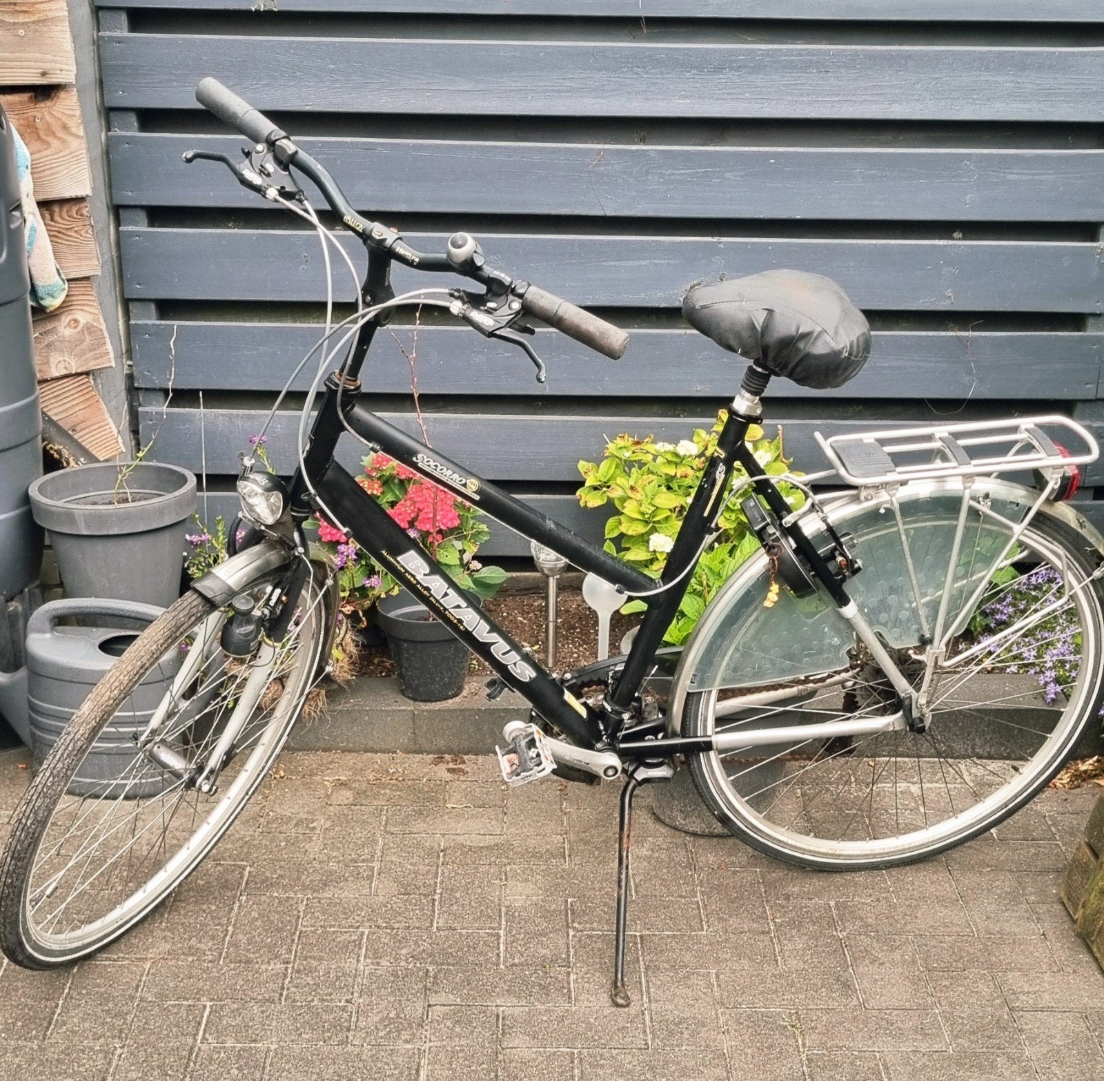 Damesfiets Batavus, Gebruikt, 10 tot 15 versnellingen, Batavus®, 51 tot 55 cm
