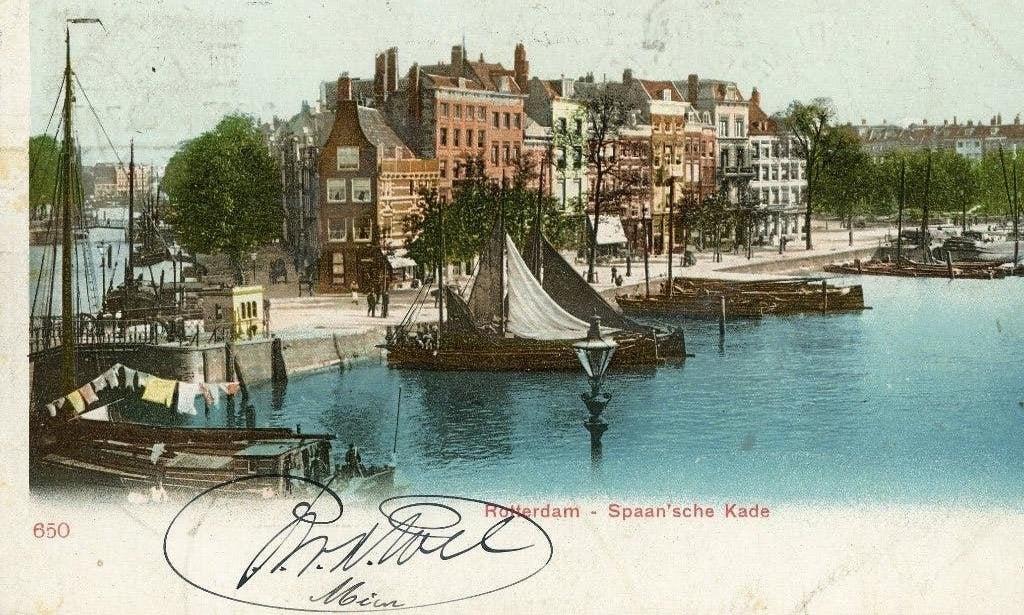 Rotterdam Ansichtkaart, Verzenden, Voor 1920, Zuid-Holland