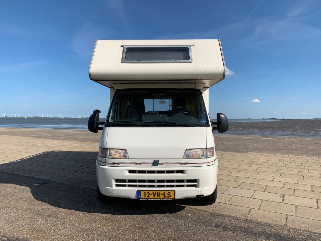 Camper, Caravans en Kamperen, Campers, Alkoof, Ringverwarming, Fiat, Reservewiel