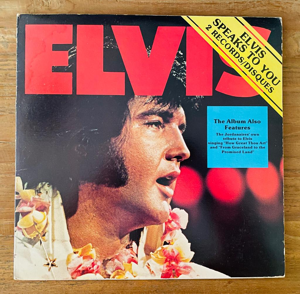 Elvis Presley - Elvis Speaks To You (2LP) - Canada 1977, Gebruikt, Fotohoes, Verzenden, 1970 - 1979