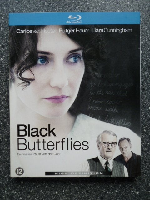 Black Butterflies Blu Ray met Carice v. Houten, Rutger Hauer, Ophalen of Verzenden, Zo goed als nieuw, Drama