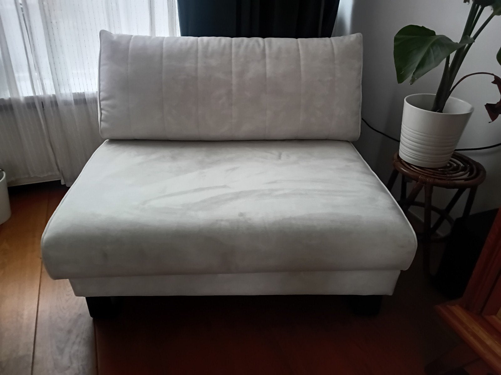 Loveseat Rivera Maison kleur creme, Ophalen, Gebruikt, Zwart, Overige maten