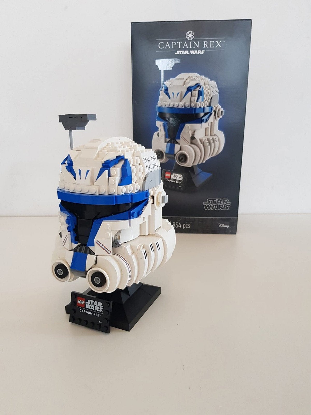 LEGO Star Wars Captain Rex Helm (75349) - Compleet, Ophalen, Zo goed als nieuw, Overige merken