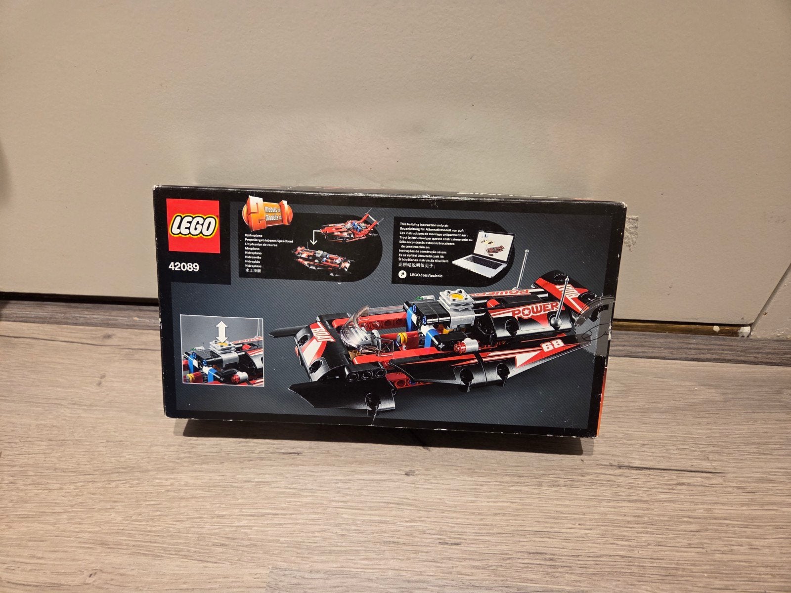 LEGO Technic 42089 Power Boat - Nieuw in doos, Ophalen of Verzenden, Nieuw