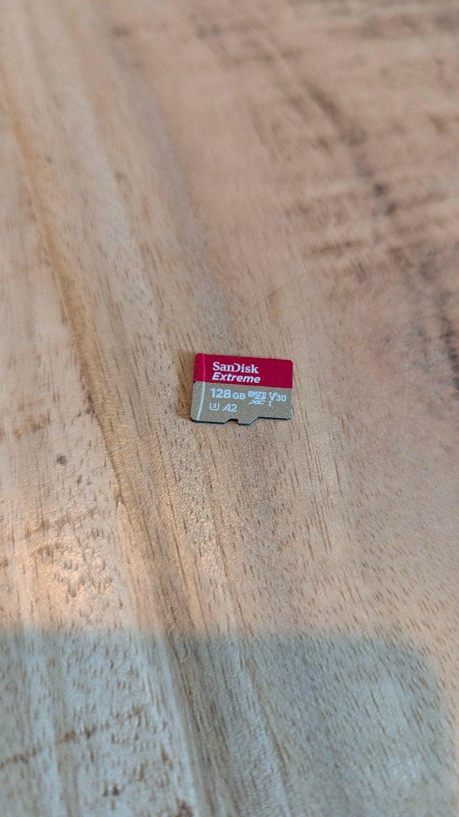 SanDisk Extreme 128 GB MicroSD kaart, Videocamera, Zo goed als nieuw, 128 GB, MicroSD