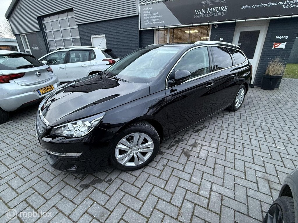 Peugeot 308 SW 1.6 BlueHDI Blue Lease Executive, Airco, trek, Auto's, Peugeot, Voorwielaandrijving, Stof, Gebruikt, 4 cilinders