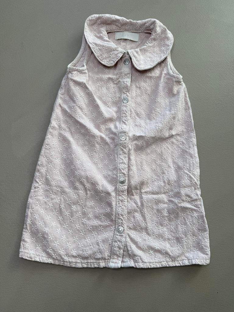 Zara bloemen jurk/overgooier maat 116, Ophalen of Verzenden, Zo goed als nieuw, Meisje, Jurk of Rok