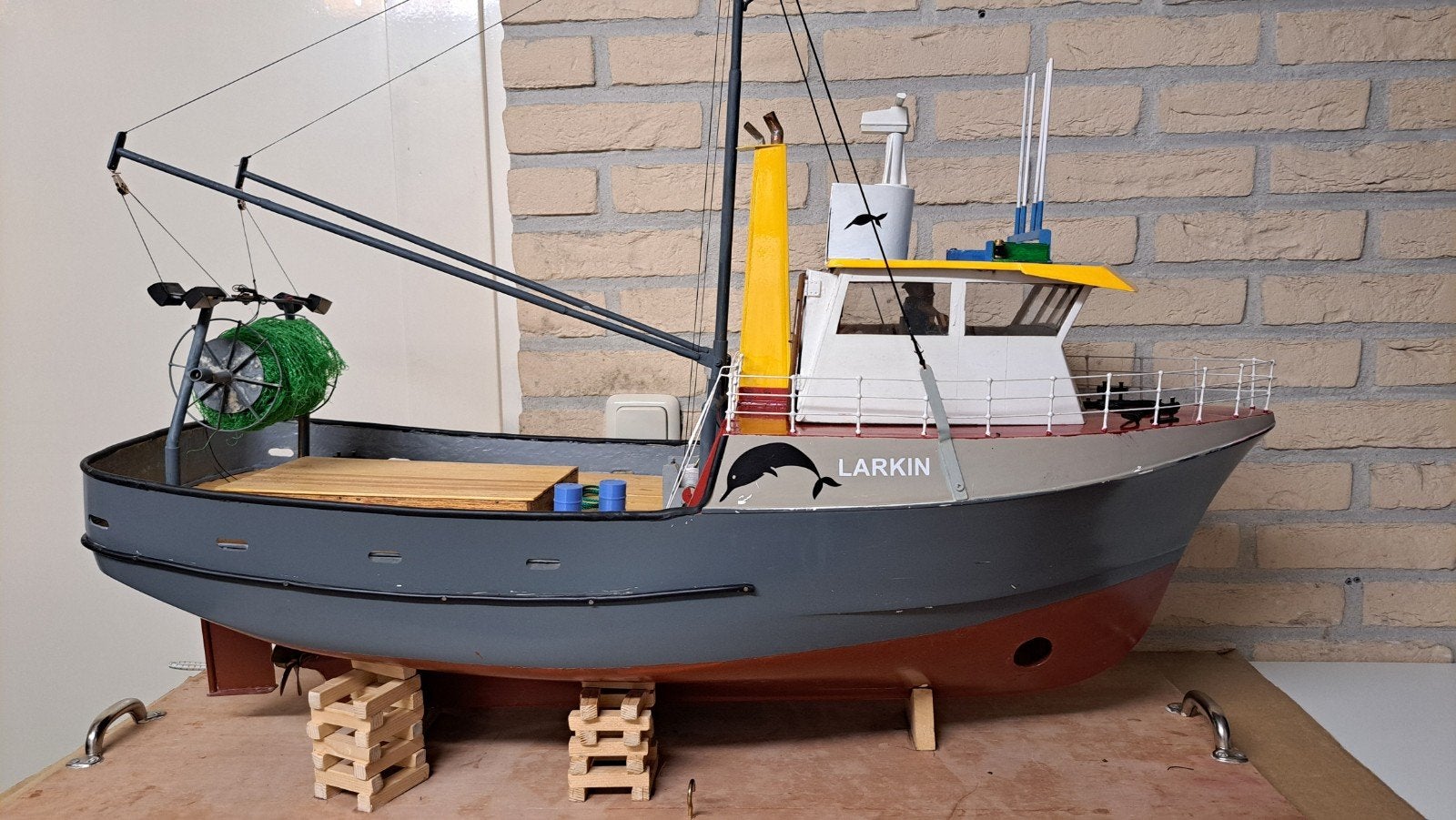 Noors visserschip, Ophalen, Gebruikt