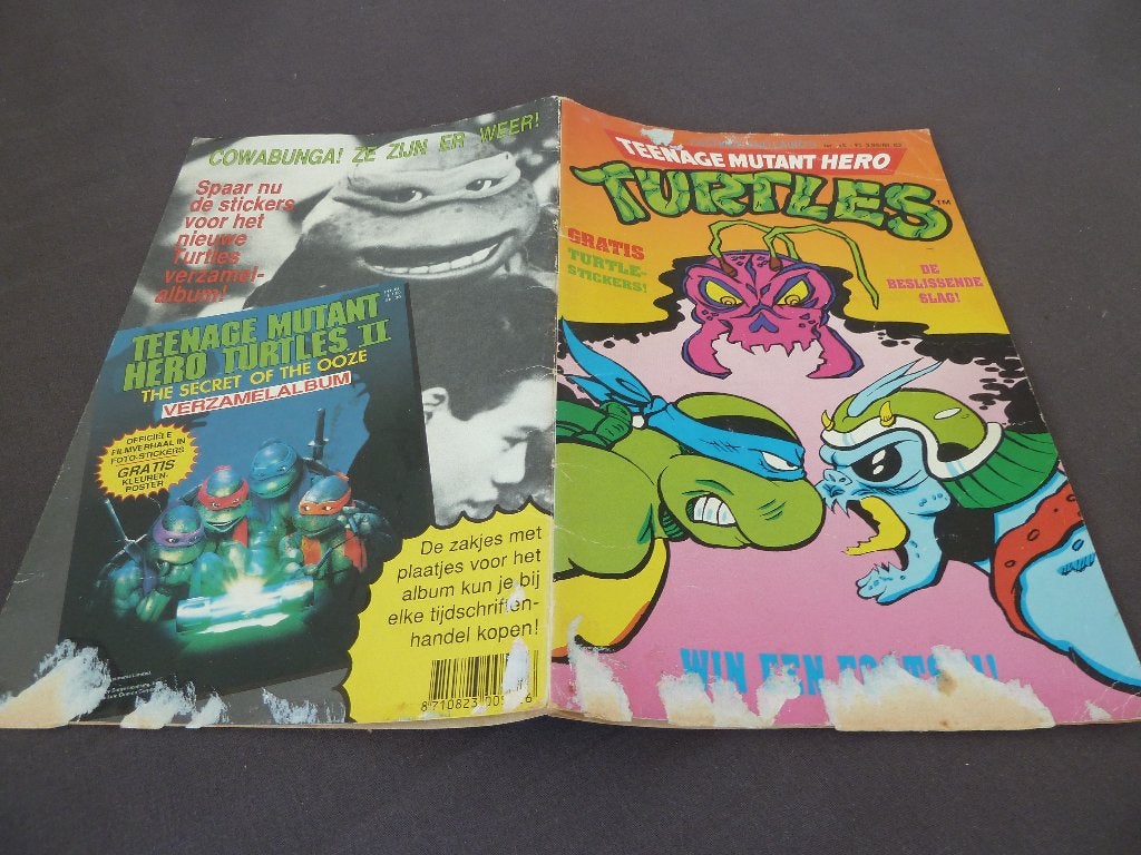 TURTLES nr. 15 :  DE BESLISSENDE SLAG, Boeken, Stripboeken, Eén stripboek, Ophalen of Verzenden, Onbekend, Gelezen