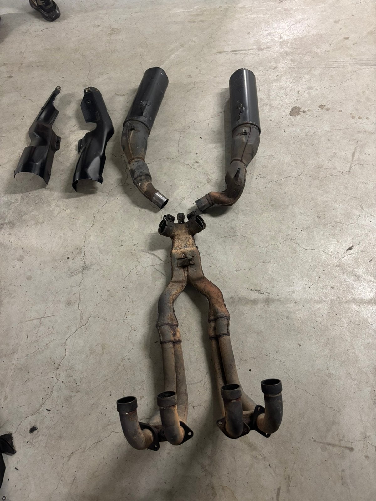 Honda CBR1000F 1996 uitlaat, Auto-onderdelen, Uitlaatsystemen, Ophalen, Honda