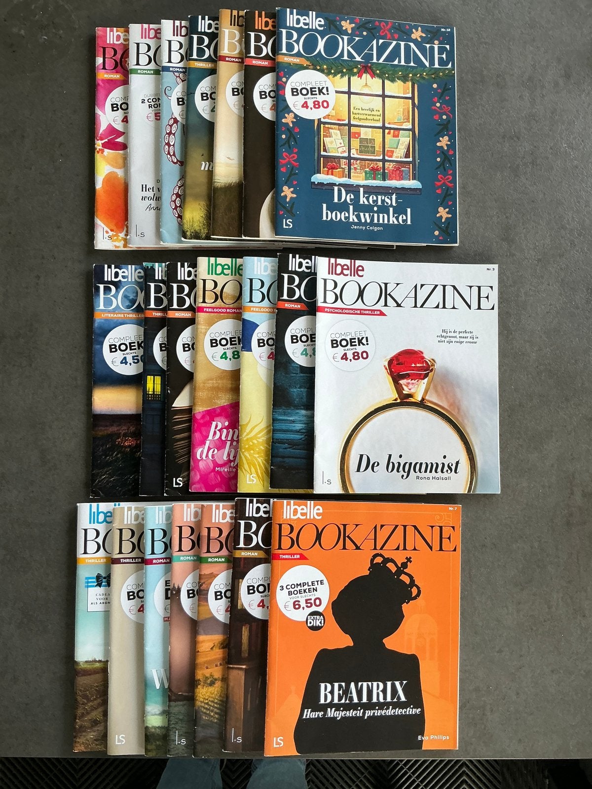 21x Libelle Bookazine - romans/thrillers-samen € 15,00 (KWF), Boeken, Fantasy, Nieuw, Ophalen of Verzenden