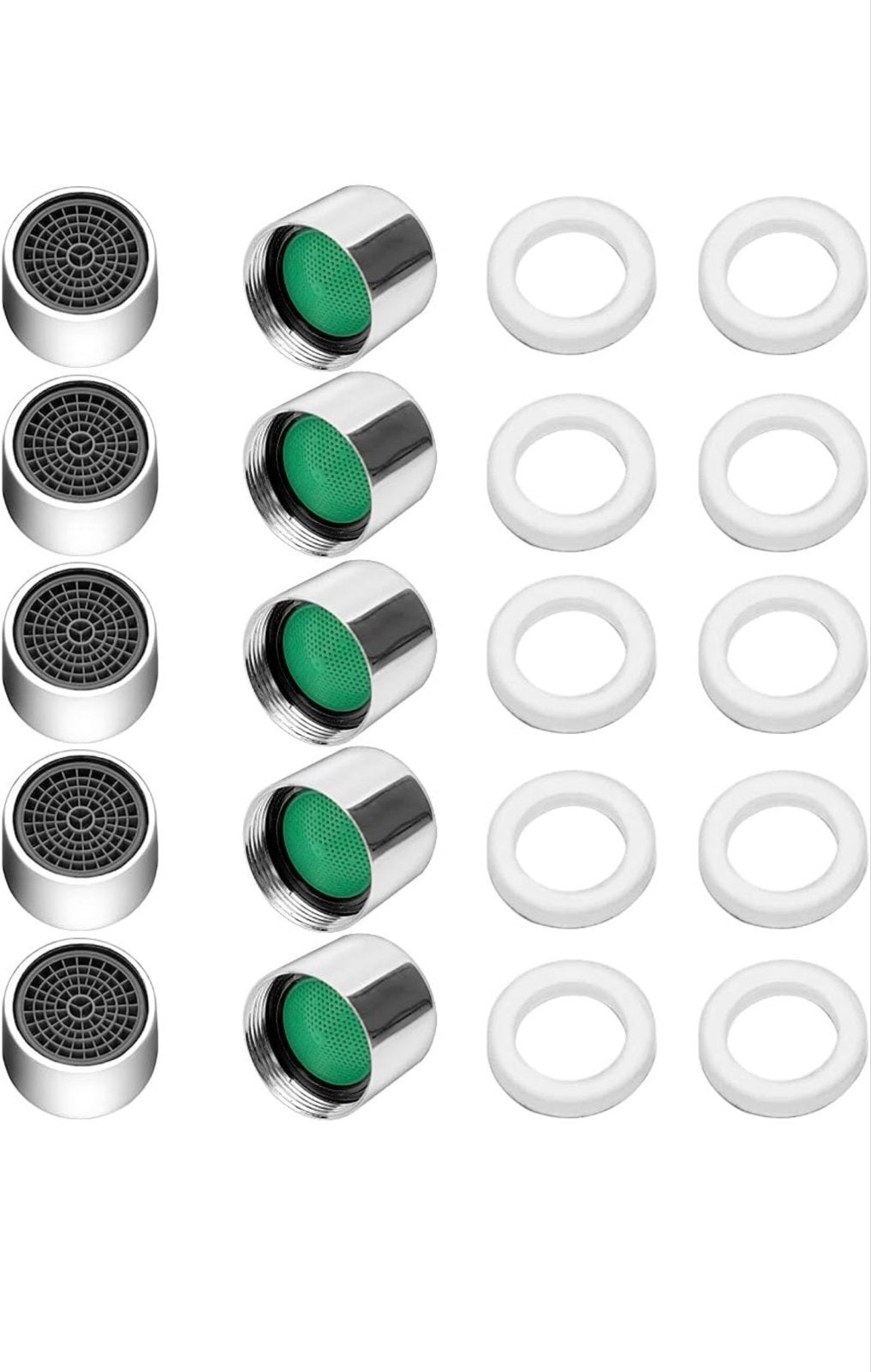 M22 Kraan Beluchter Waterbesparende Anti-Spat Filter, Ophalen of Verzenden, Nieuw, Chroom, Kraan