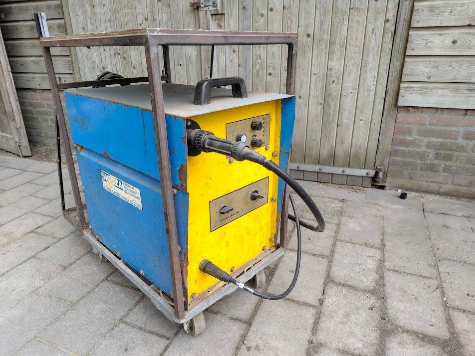 lasapparaat SIDUZA mig 300, Ophalen, Gebruikt, 250 ampère of meer, Elektroden