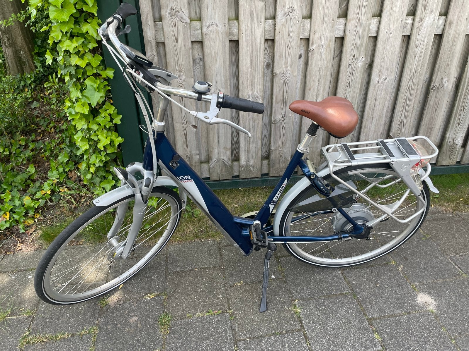 Sparta ION X-series elektrische fiets, blauw, 53/28, Ophalen, Sparta, Gebruikt, 51 tot 55 cm