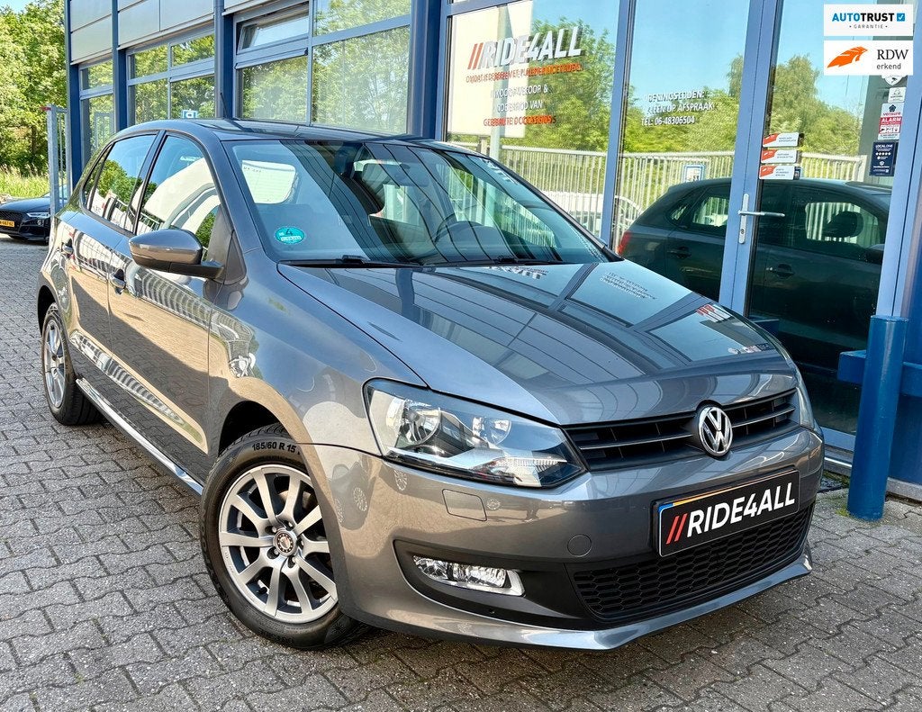 Volkswagen Polo 1.4-16V Highline/STOELVW/AIRCO, Voorwielaandrijving, Zwart, 4 cilinders, Bedrijf
