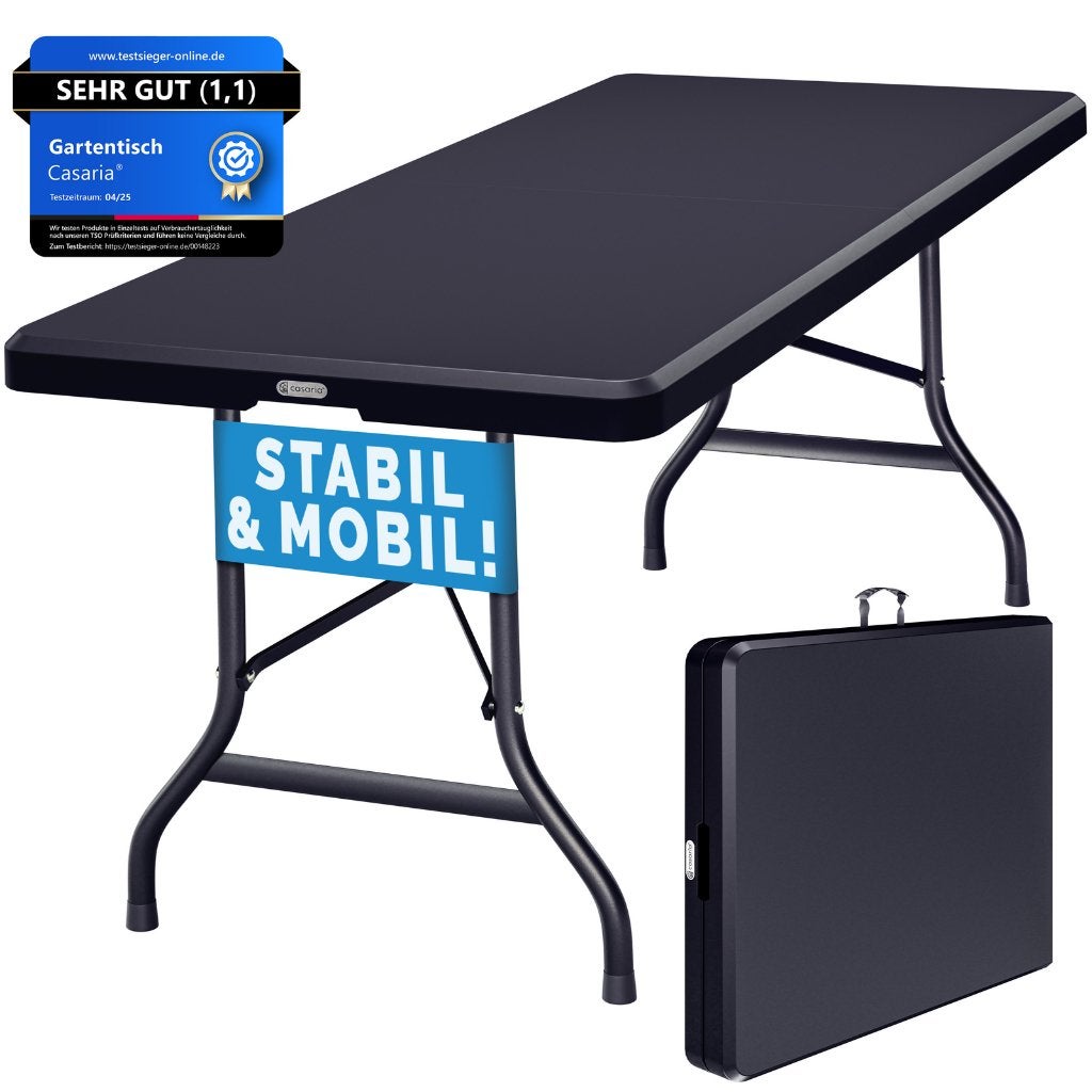 Campingtafel tuintafel eettafel klaptafel 183 cm GRTS BZRGD!, Campingtafel, Verzenden, Nieuw, Nvt