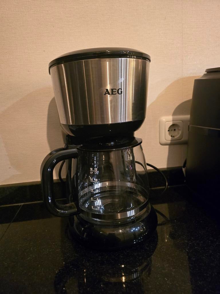 AEG Koffiemachine - Zo goed als nieuw!, Witgoed en Apparatuur, Koffiezetapparaten, Koffiemachine, Ophalen of Verzenden, Zo goed als nieuw