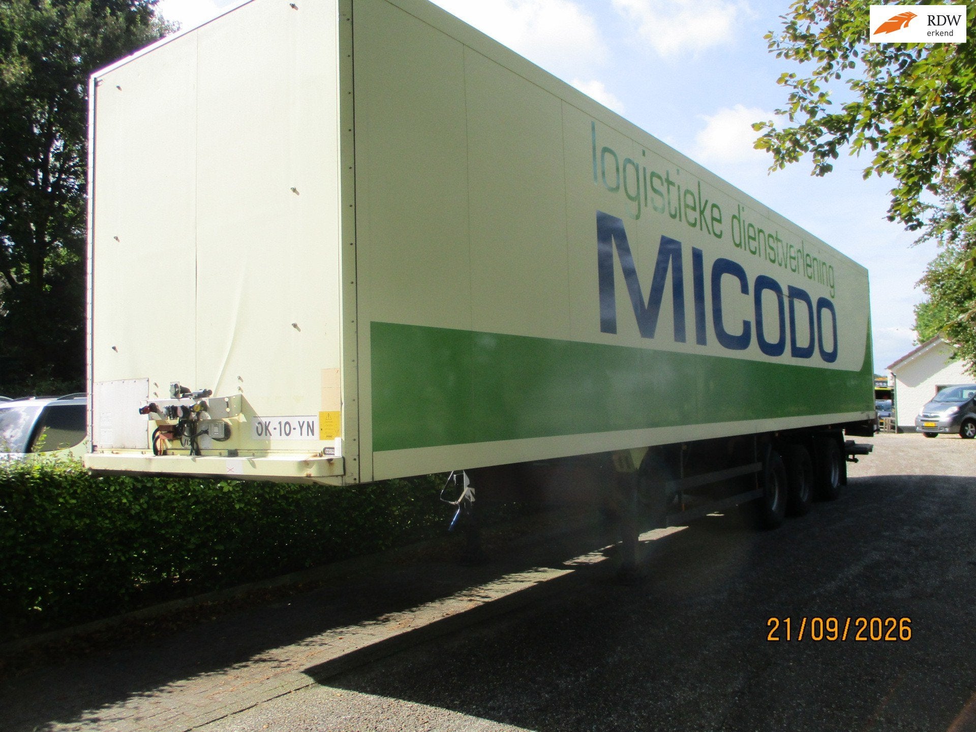 Schmitz cargobull SKO 24/L-13.4 FP 80/45 PLUS-2 (SKO24) Gesl, Auto's, Overige brandstoffen, Origineel Nederlands, Bedrijf, Aanhangers en Opleggers