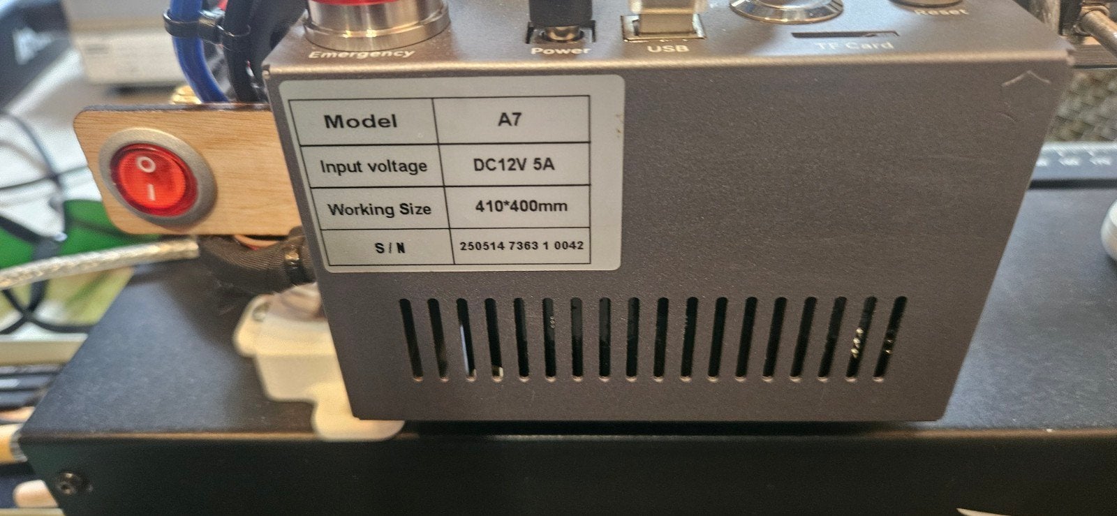 Lasersnijden en Graveren 5.5 Watt, Ophalen, Zo goed als nieuw
