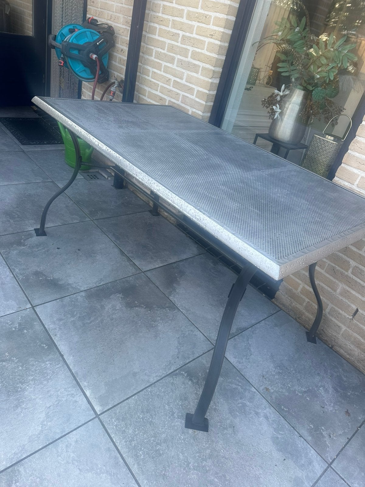 Foto 4 van Tuintafel 1.50x 0.90 metaal