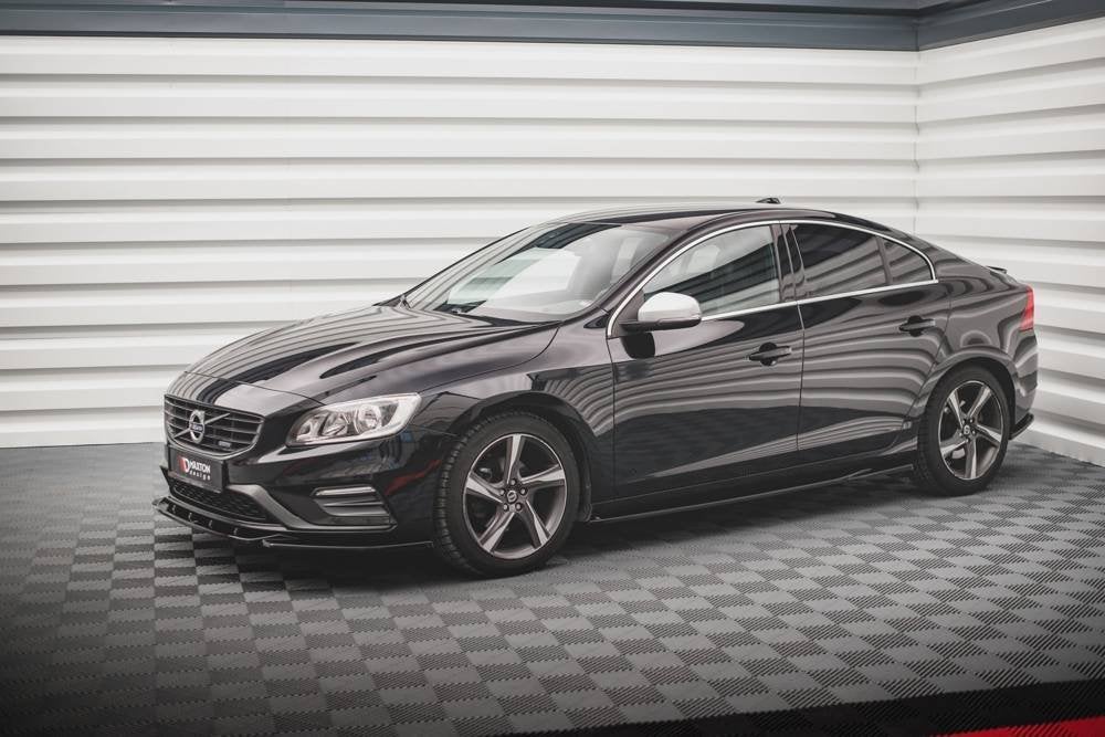 Voorlip achterlip sideskirt splitter - S60 R-Design 14-18