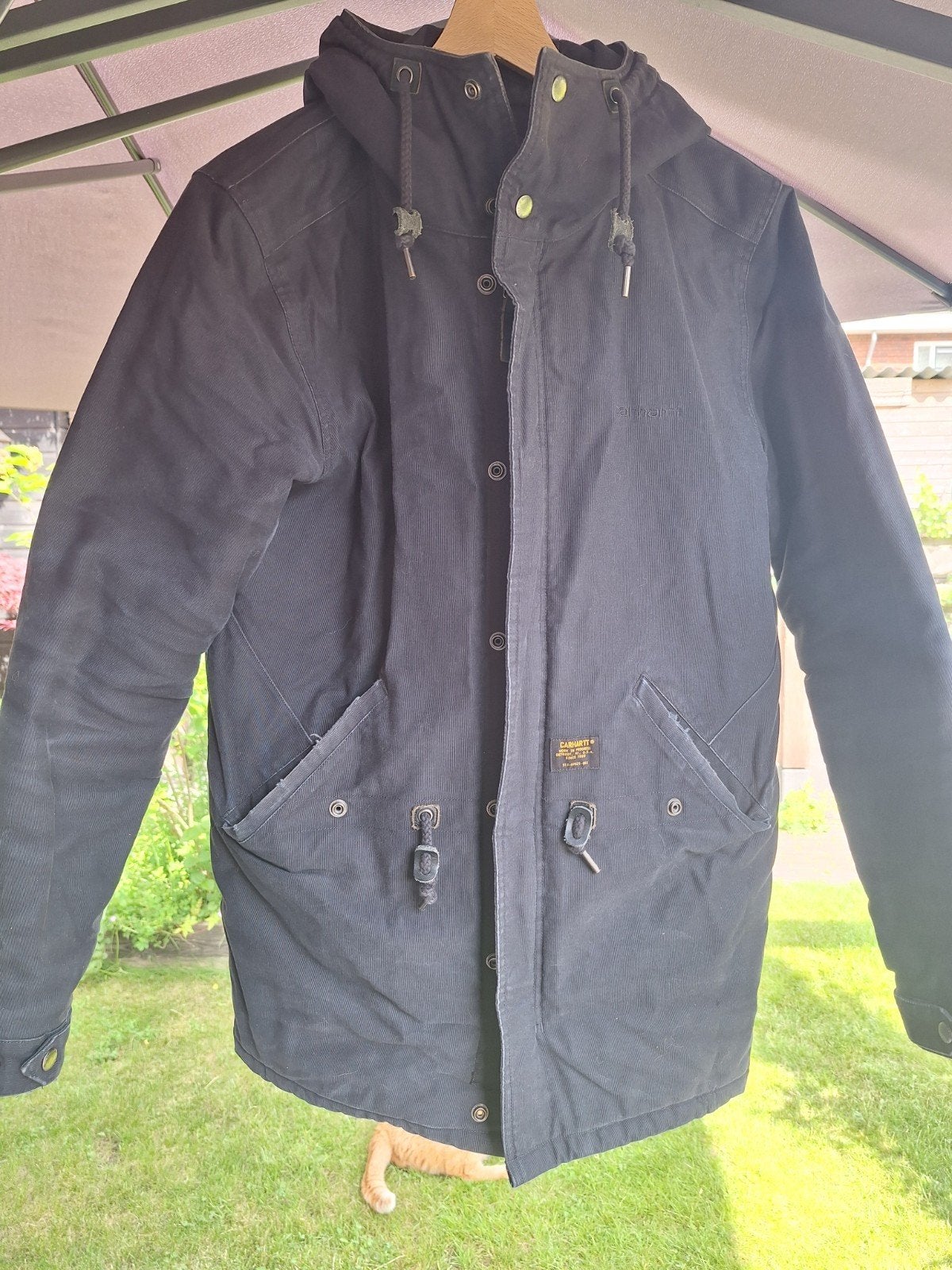 Carhartt WIP Winterjas Maat M - Zwart, Maat 48/50 (M), Zwart, Carhartt, Ophalen of Verzenden