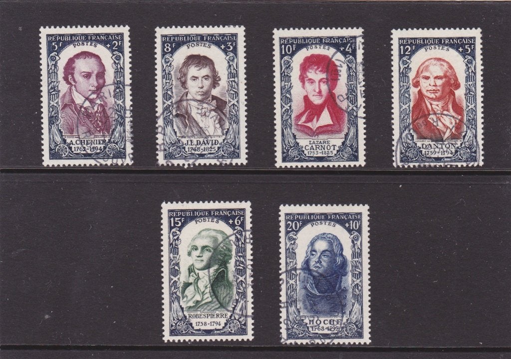 Frankrijk 885/90 Beroemde mannen (S1190), Verzenden, Gestempeld