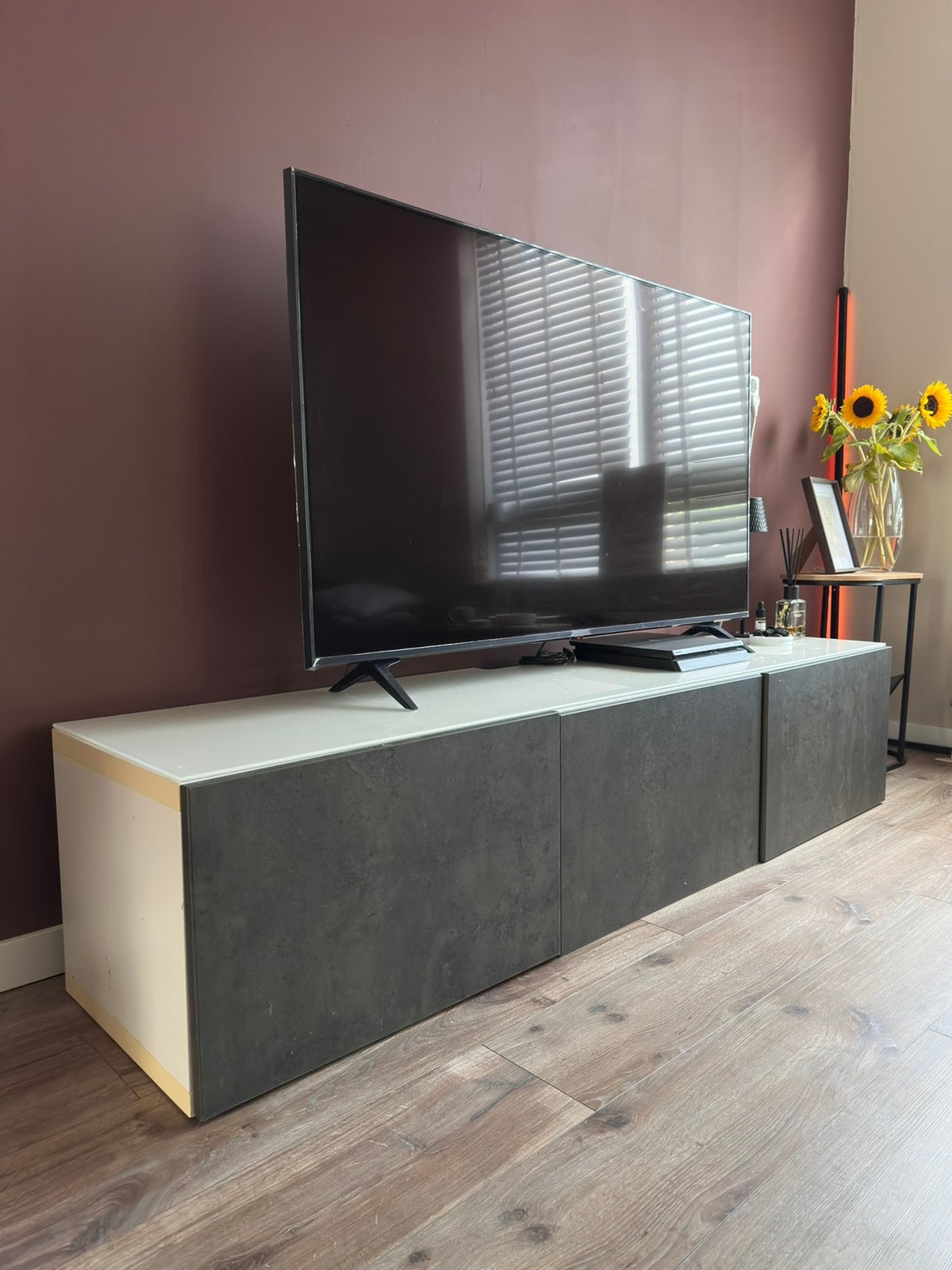 IKEA BESTÅ TV-meubel 180 cm | KALLVIKEN | Nieuwprijs €244, Ophalen, 150 tot 200 cm, Zo goed als nieuw, Minder dan 100 cm