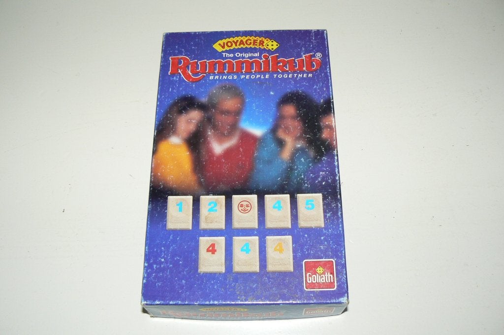 The Original Rummikub Voyager art.no.290 Kleine uitvoering, Een of twee spelers, Ophalen of Verzenden, Zo goed als nieuw, Goliath
