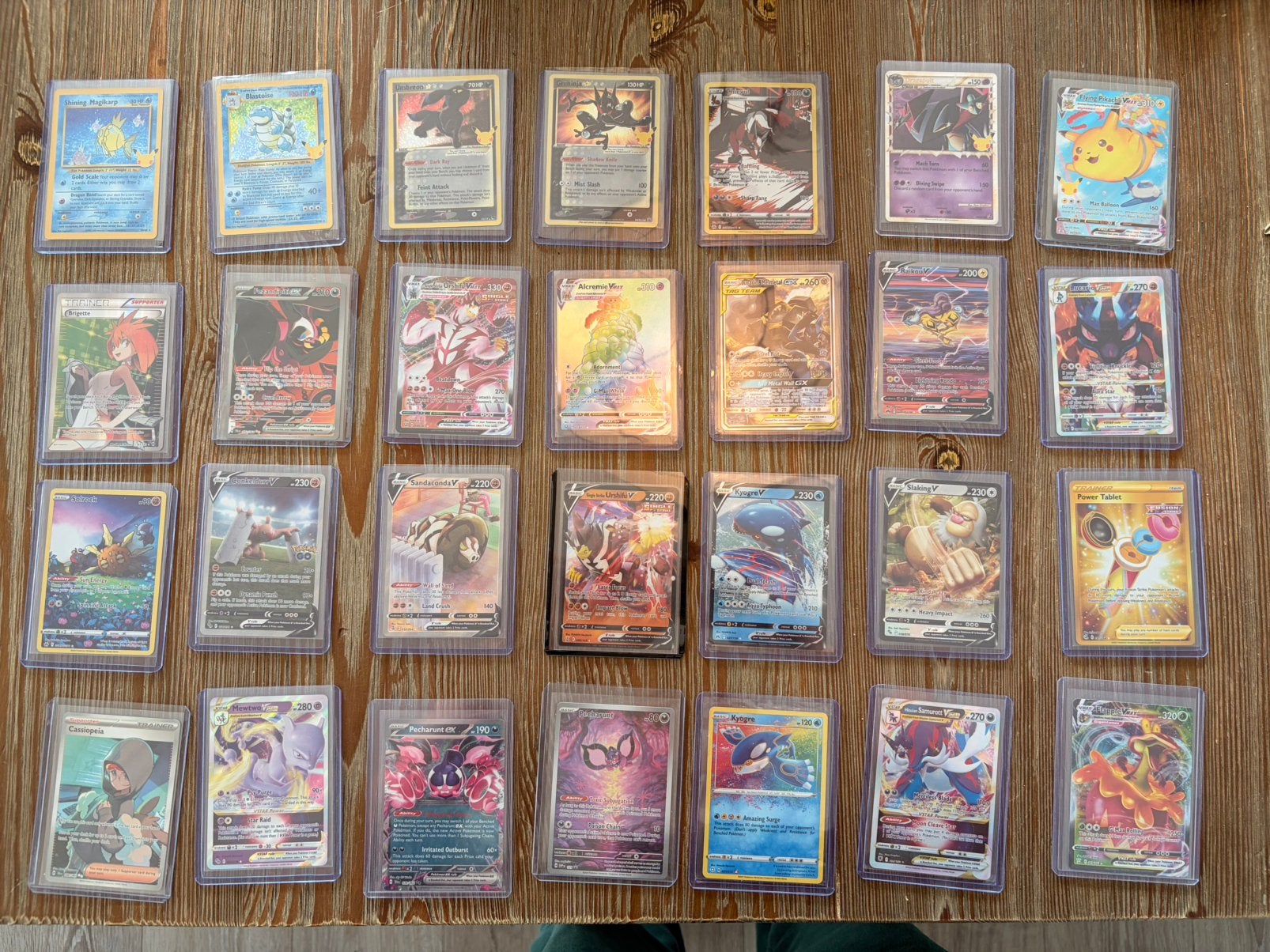 Pokémon kaarten collectie te koop (Bieden mag), Ophalen, Zo goed als nieuw, Meerdere kaarten