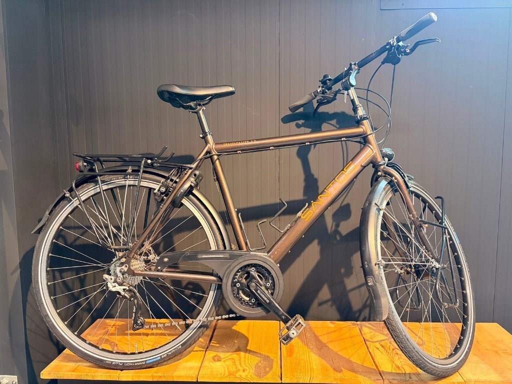 Santos Travelmaster 2.8, 28 inch, Gebruikt, Velgrem, Meer dan 20 versnellingen