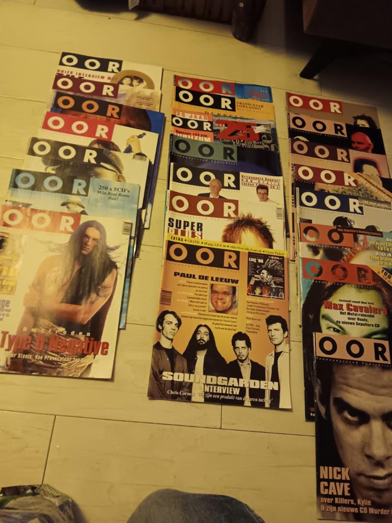 Oor magazine.s 1996  tijdschriften complete jaargang nieuw, Ophalen of Verzenden, Zo goed als nieuw, Muziek, Film of Tv