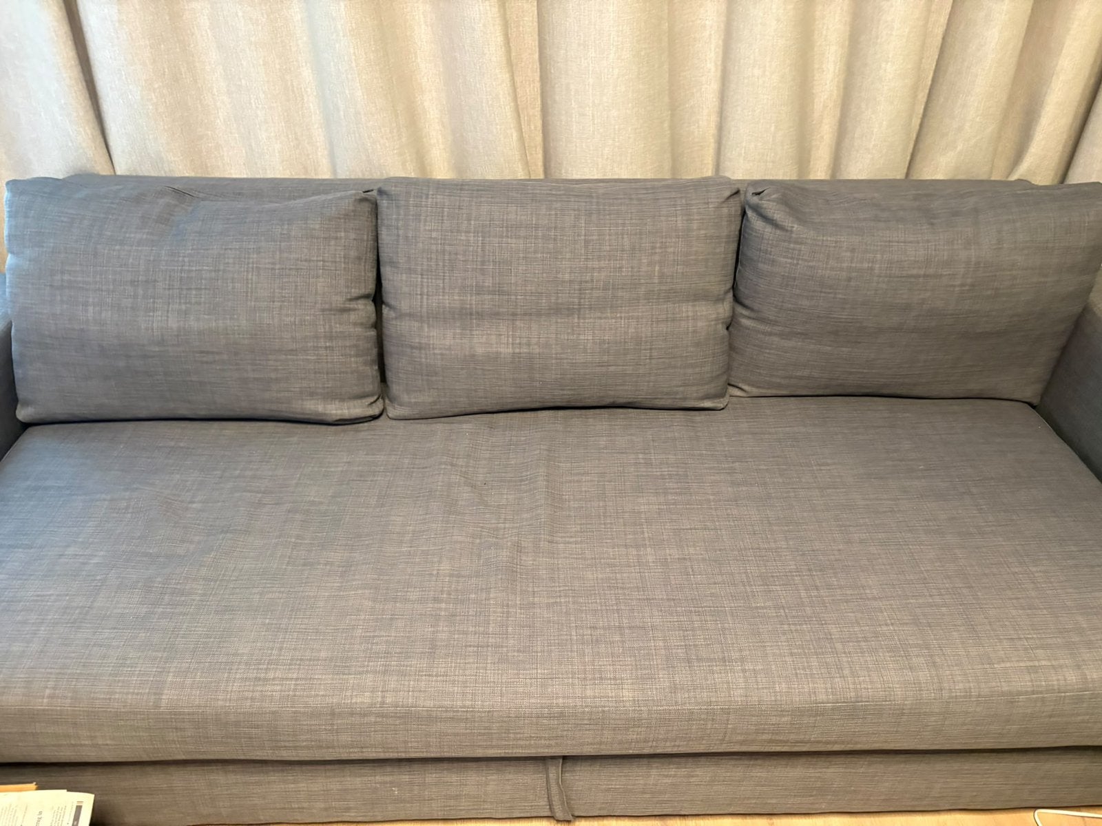 IKEA slaapbank, Ophalen, Zo goed als nieuw, Tweepersoons, 140 cm