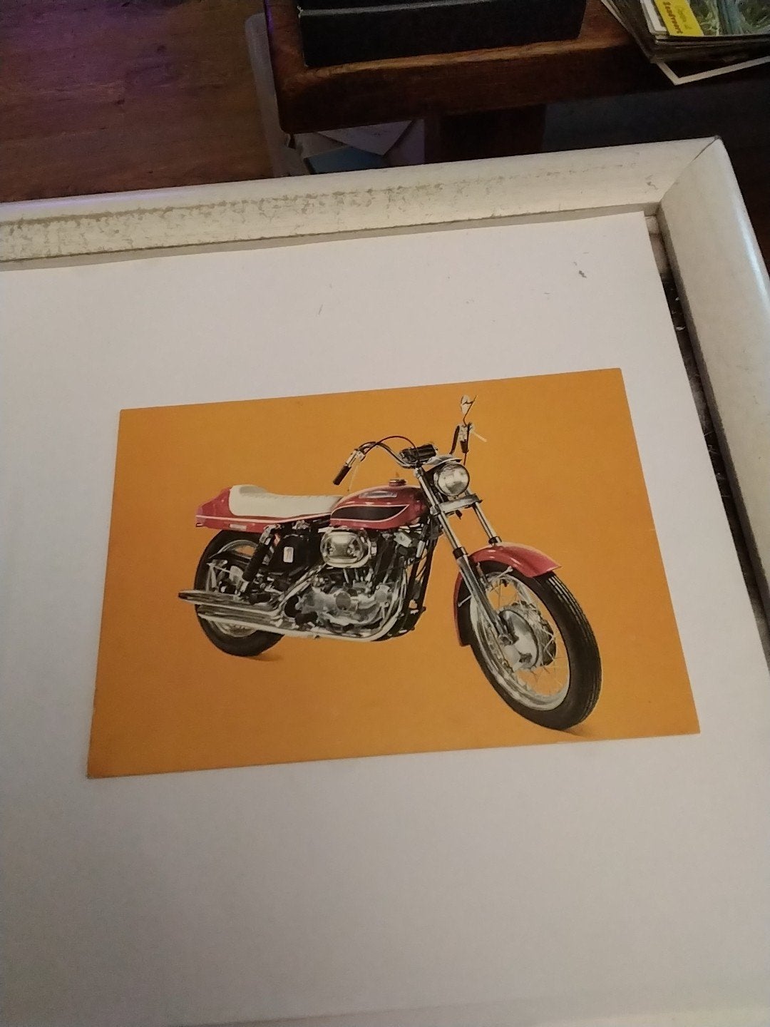 Vintage Harley-Davidson Ansichtkaart - Les Plus Belles Motos, Ophalen of Verzenden