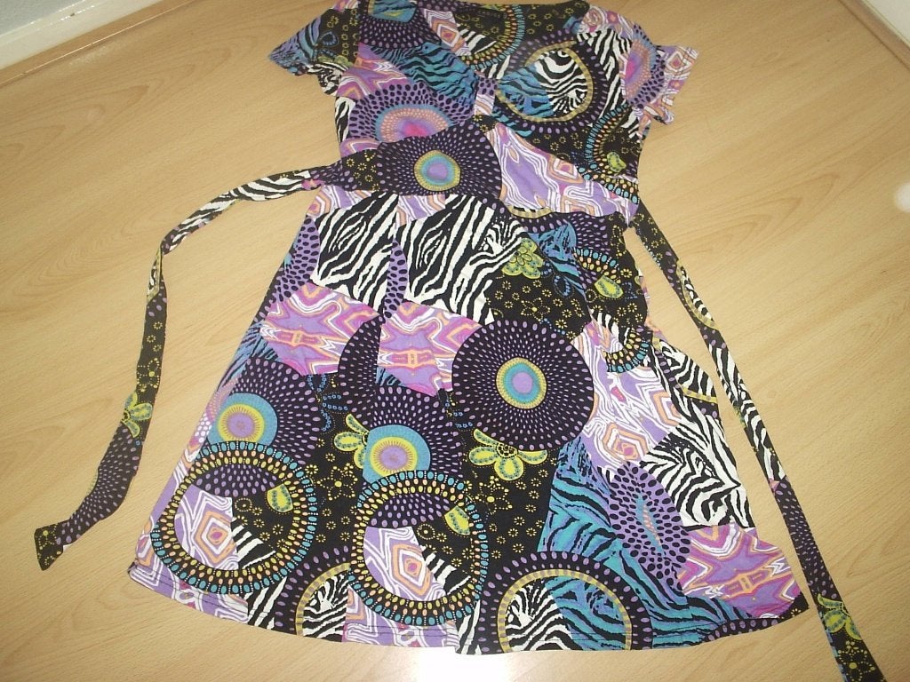 jurk maat 42, Kleding | Dames, Jurken, Meerkleurig, Maat 42/44 (L), Ophalen of Verzenden, Zo goed als nieuw