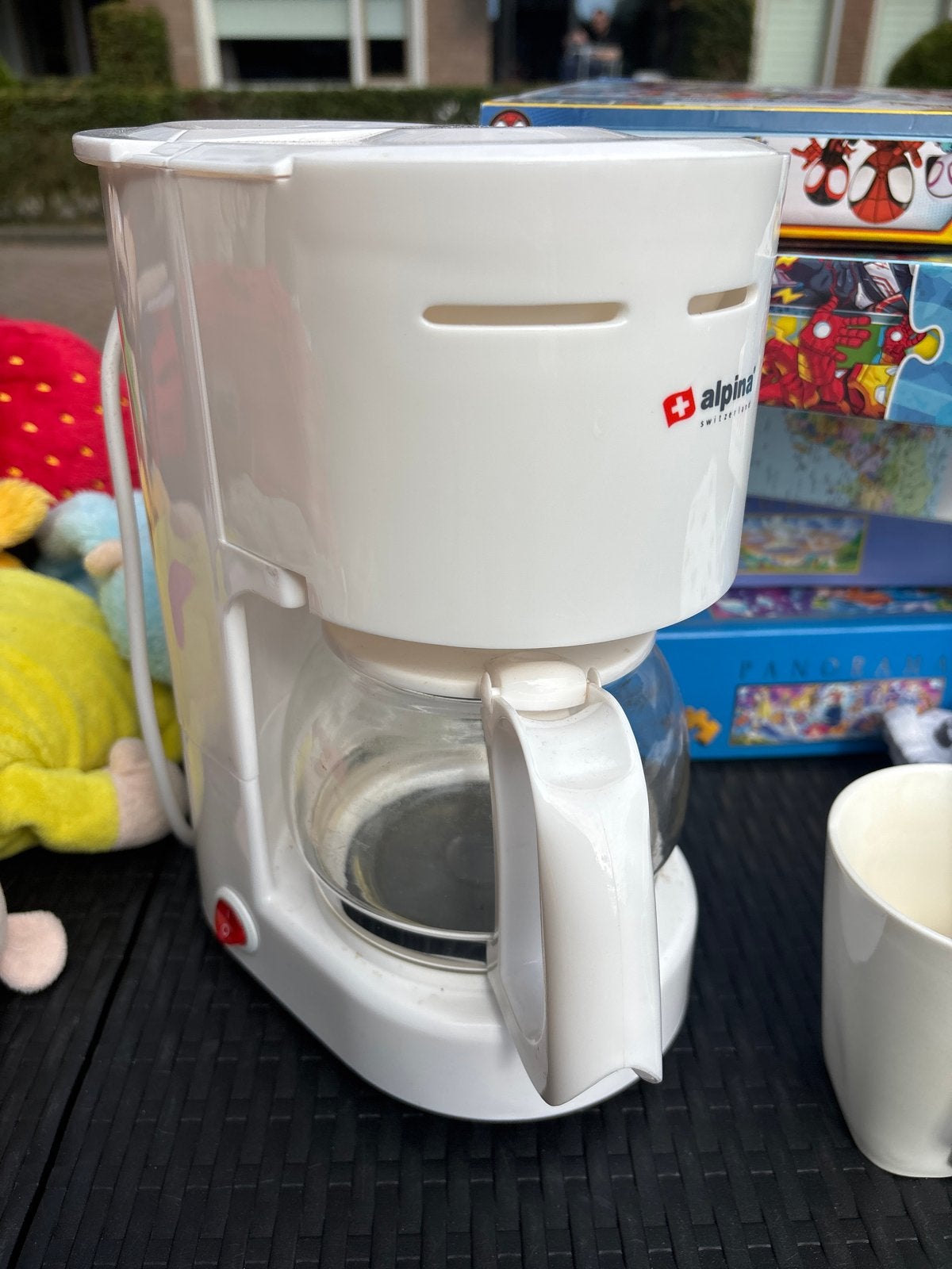 Alpina Koffiezetapparaat - Compact en Functioneel, Witgoed en Apparatuur, Ophalen, Gebruikt, Koffiemachine, Gemalen koffie