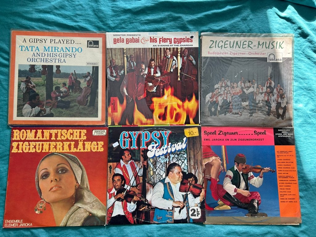 15 LP's Zigeuner muziek (ook per stuk te koop), Gebruikt, Ophalen of Verzenden, 12 inch, Overige genres